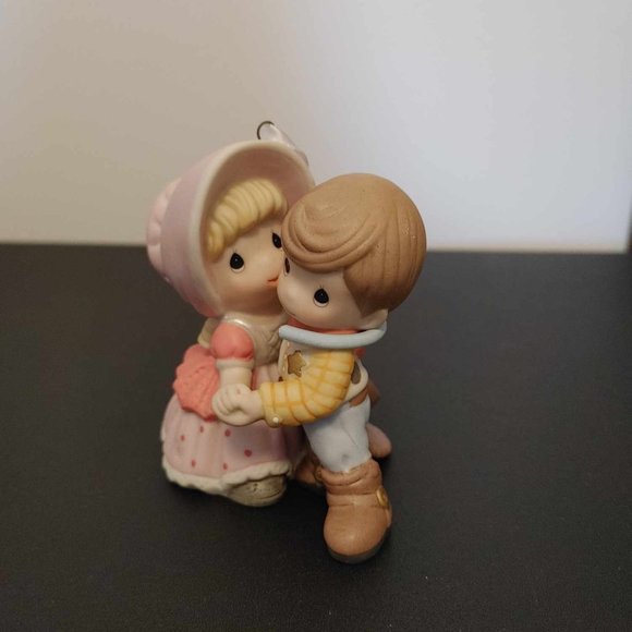 Hallmark Keepsakes Disney Precious Moments: Toy Story Woody Bo Peep Ornament NIB - Picture 3 of 6
